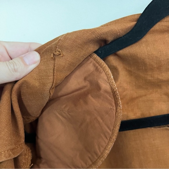 Evereve Alexa Double Breasted Linen Blend Blazer Jacket - Picture 13 of 15